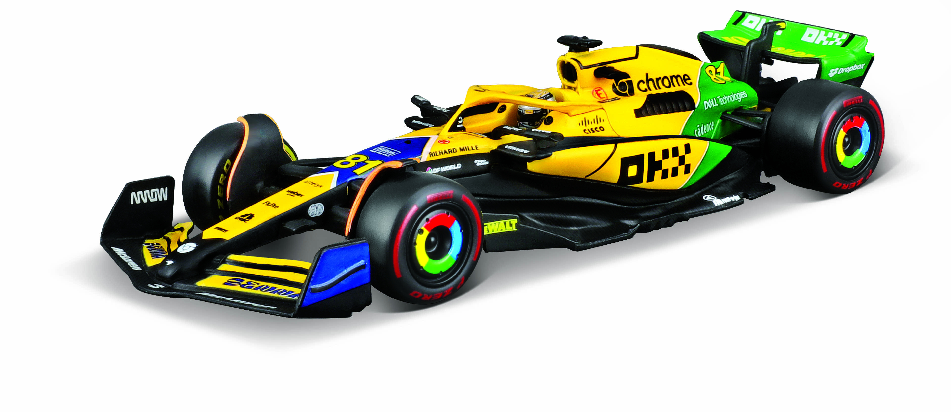 MaistoTech 582359N F1 McLaren MCL38 ´24 Miami Version #4 Norris 1:24 RC Einsteiger Modellauto Elektro Rennwagen (582359N)