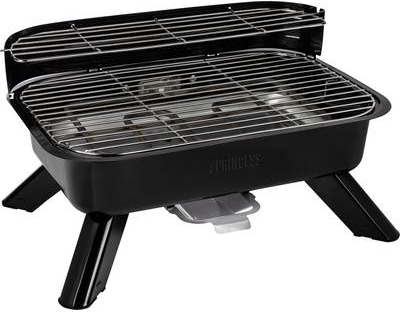 Princess 112252 Hybrid-Grill - 2000 W - Grill - Tisch - Gitter - Schwarz - Rechteckig (01.112252.01.001)