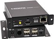 HDMI USB KVM über IP Extender - Verlängerung über UTP - 4K bis 100m (64601)