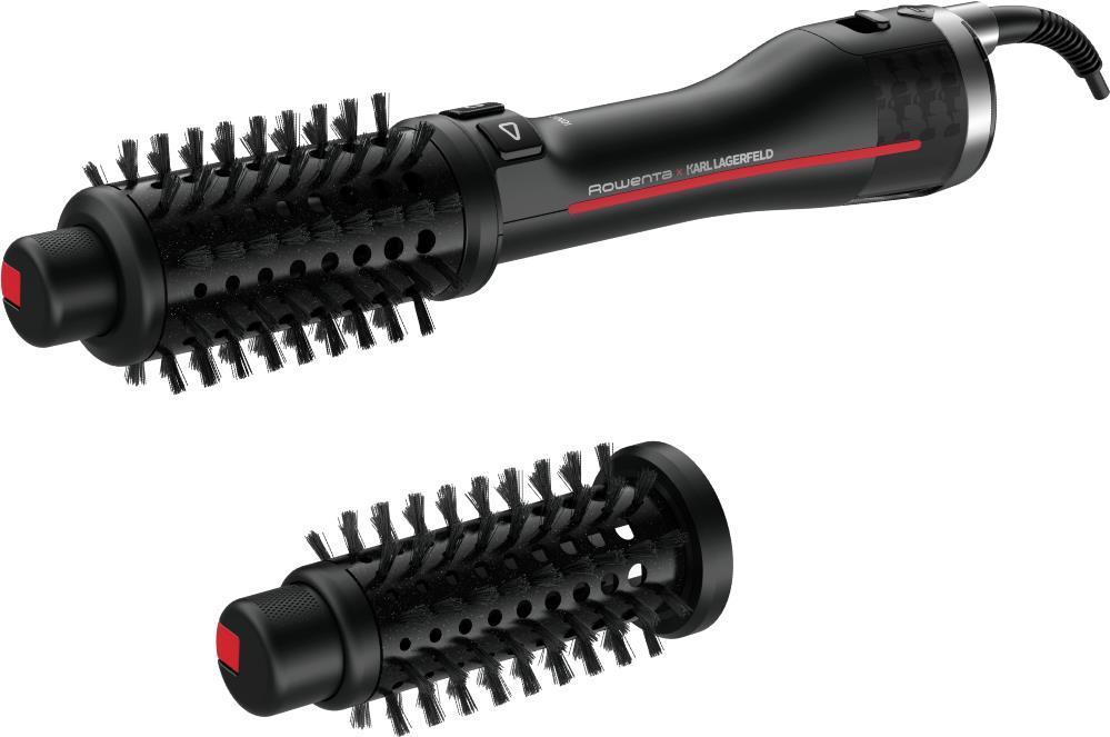 Rowenta K/Pro Stylist K/ Pro Stylist CF961L - Heißluftbürste - Dampf - Tasten - Lang - Medium - Kurz - Schwarz - Rot - China (CF961L)
