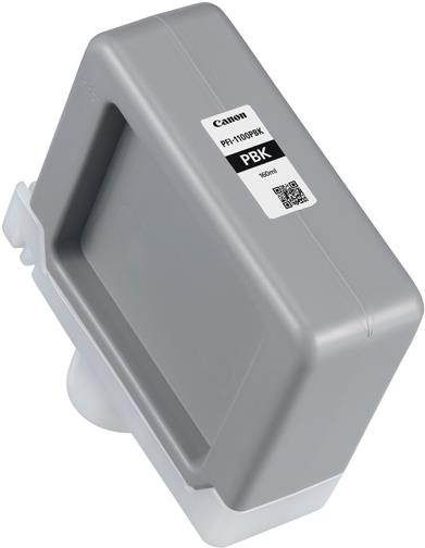 Canon PFI-1100 PBK - Photo schwarz - Original - Tintenbehälter - für imagePROGRAF PRO-2000, PRO-4000, PRO-4000S, PRO-6000S (0850C001AA)