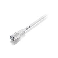 equip - Patch-Kabel - RJ-45 (M) zu RJ-45 (M) - 20,0m - SSTP-Kabel - CAT 6a - geformt - weiß (605719)