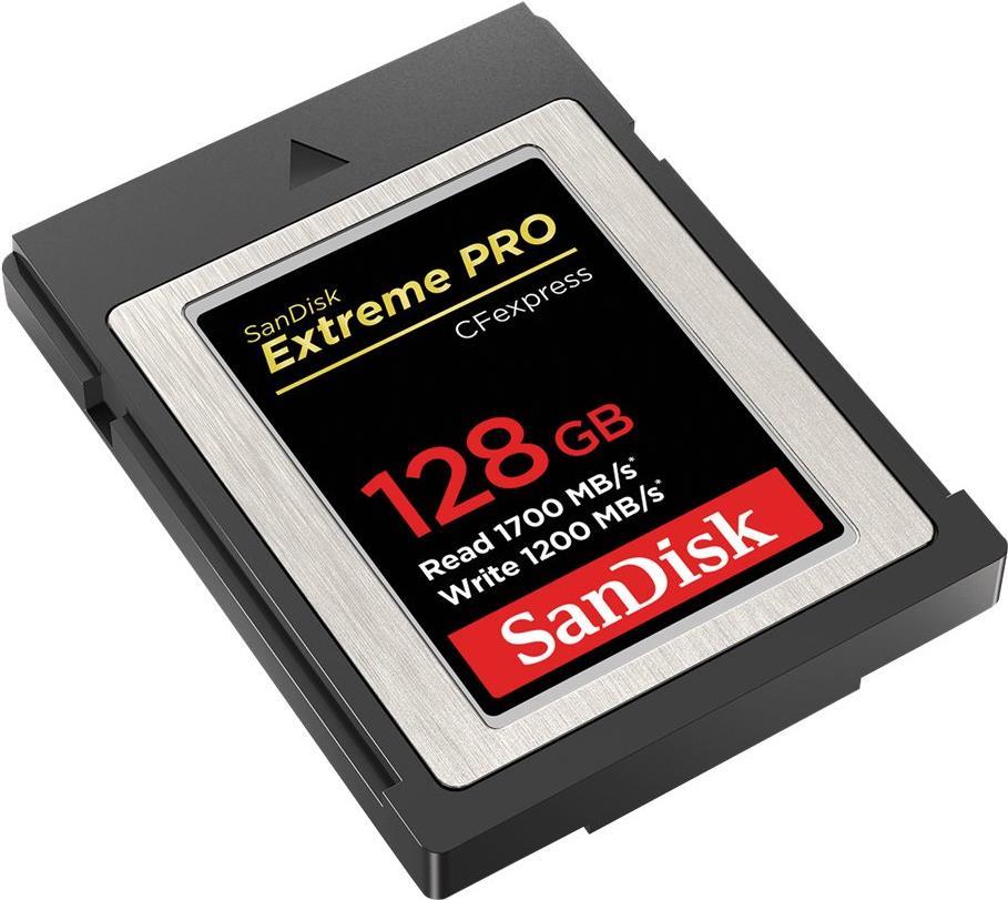 SanDisk Extreme Pro - Flash-Speicherkarte - 128GB - CFexpress (SDCFE-128G-GN4NN)