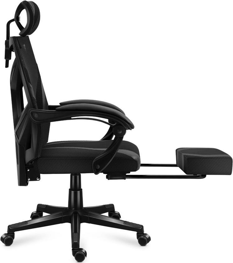 Huzaro Combat 5.0 PC-Gamingstuhl Netz-Sitz Schwarz (HZ-Combat 5.0 Black)