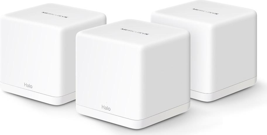 Mercusys Wireless Router AX1500 Whole-Home Halo H60X 3-pack Wi-Fi 6 DualBand - Router - WLAN (HALO H60X(3-PACK))