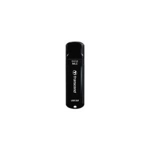 Transcend JetFlash Endurance Series 750 - USB-Flash-Laufwerk - 64GB - USB3.0 - Piano Black (TS64GJF750K)