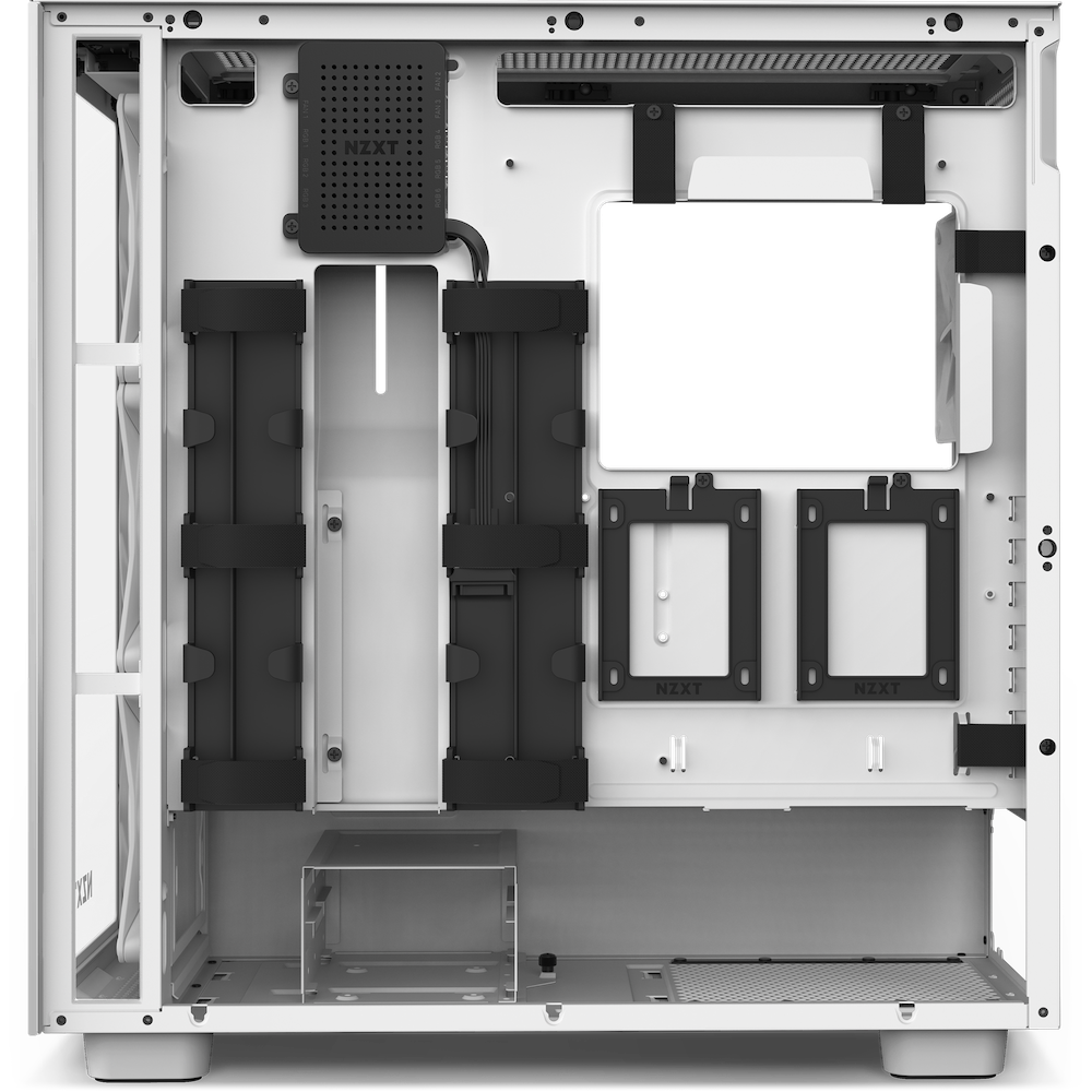 NZXT CM-H71EW-02 - Midi Tower - PC - Weiß - ATX - micro ATX - Mini-ATX - 120,140 mm - 1x 140 mm - 1x 120 mm - 2x 140 mm - 3x 120 mm - 3x 140 mm (CM-H71EW-02)