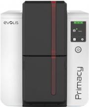 Evolis Primacy 2 - Plastikkartendrucker - Farbe - Duplex - dye sublimation/thermal resin rewritable - CR-80 Card (85,6 x 54 mm) - 300 x 1200 dpi bis zu 170 Karten/Stunde (Farbe) - Kapazität: 100 Karten - USB, LAN (PM2-0013-E)