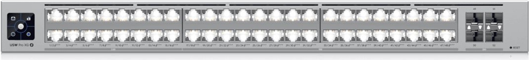 Ubiquiti UniFi Switch Pro XG 48 PoE - Managed L3 Switch mit 1080W PoE++ (USW-Pro-XG-48-PoE)