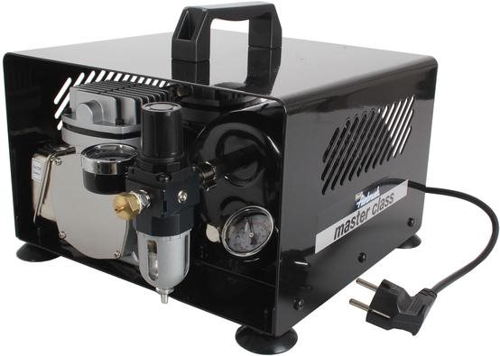 Revell Airbrush-Kompressor Master Class mit 5.5 bar 32 l/min 1/4 -Luftschlauchanschluss (39138)