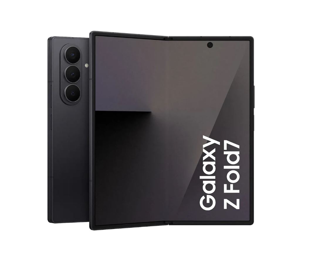 Samsung Galaxy Z Fold7 - 5G Smartphone - Dual-SIM - RAM 12 GB / Interner Speicher 512 GB - OLED-Display - 8 - 8 - 2184 x 1968 pixels 2184 x 1968 pixels (120 Hz) Jet Black [Energieklasse B] (SM-F966BZKCEUB)