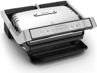 Tefal GC707D - Schwarz - Edelstahl - Rechteckig - Gitter - 600 cm² - Druckgussaluminum - 2000 W (GC707D)