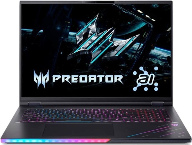 Acer Predator Helios 18 AI PH18-73 18 Gaming Notebook - Intel Core Ultra 9 275HX / 2.7 GHz - Win 11 Pro - GeForce RTX 5090 - 192 GB RAM - 1 TB SSD NVMe + 1 TB M.2 2280 SSD NVM Express (NVMe) (NH.QVWEG.00E)
