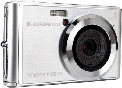 AgfaPhoto DC5200 - Digitalkamera - Kompaktkamera - 21,0 MPix - 720p - Silber (DC5200-SIL)
