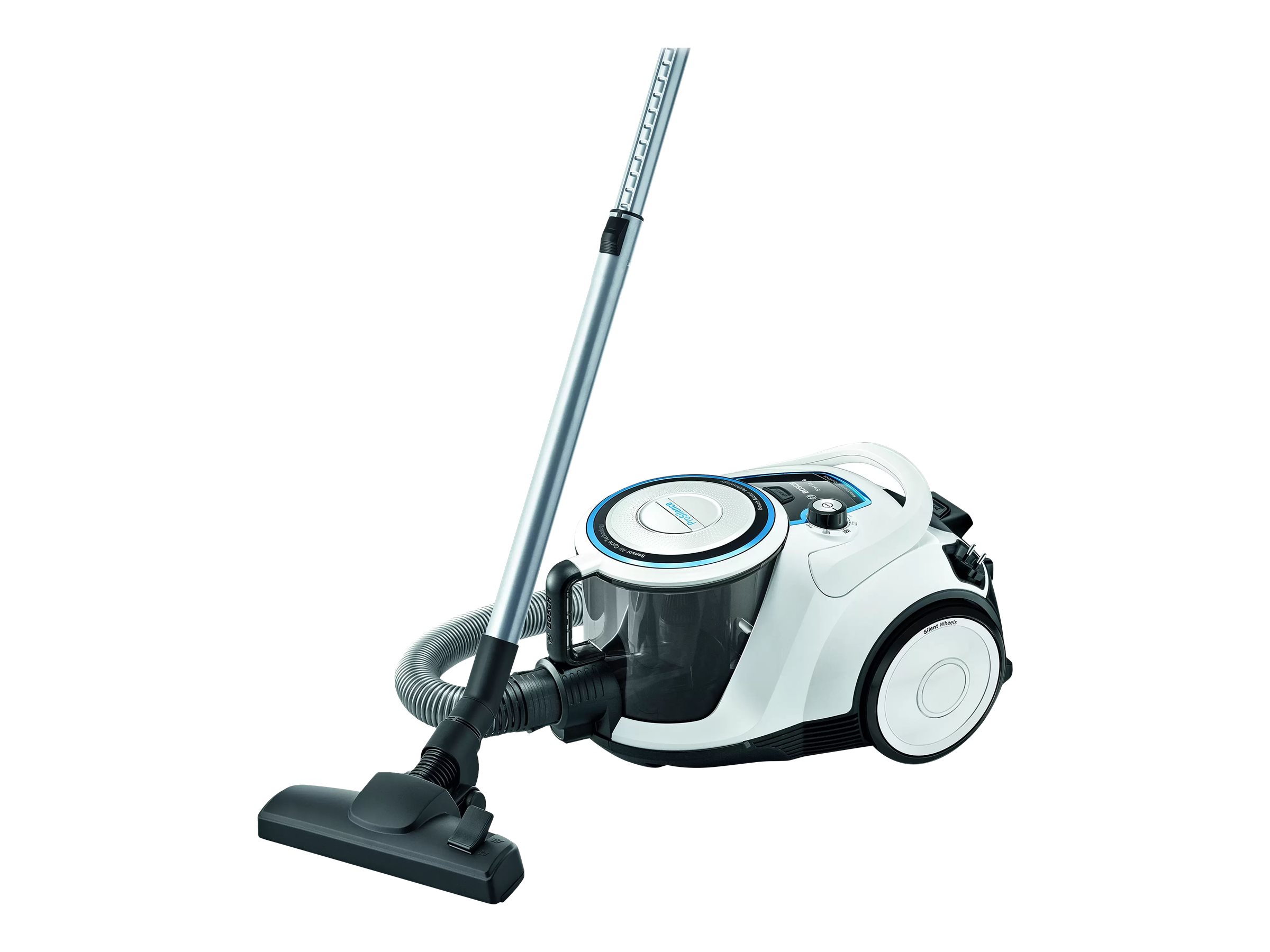 Bosch Serie 6 BGC41LSIL Staubsauger 600 W Zylinder-Vakuum Trocken Beutellos (BGC41LSIL)