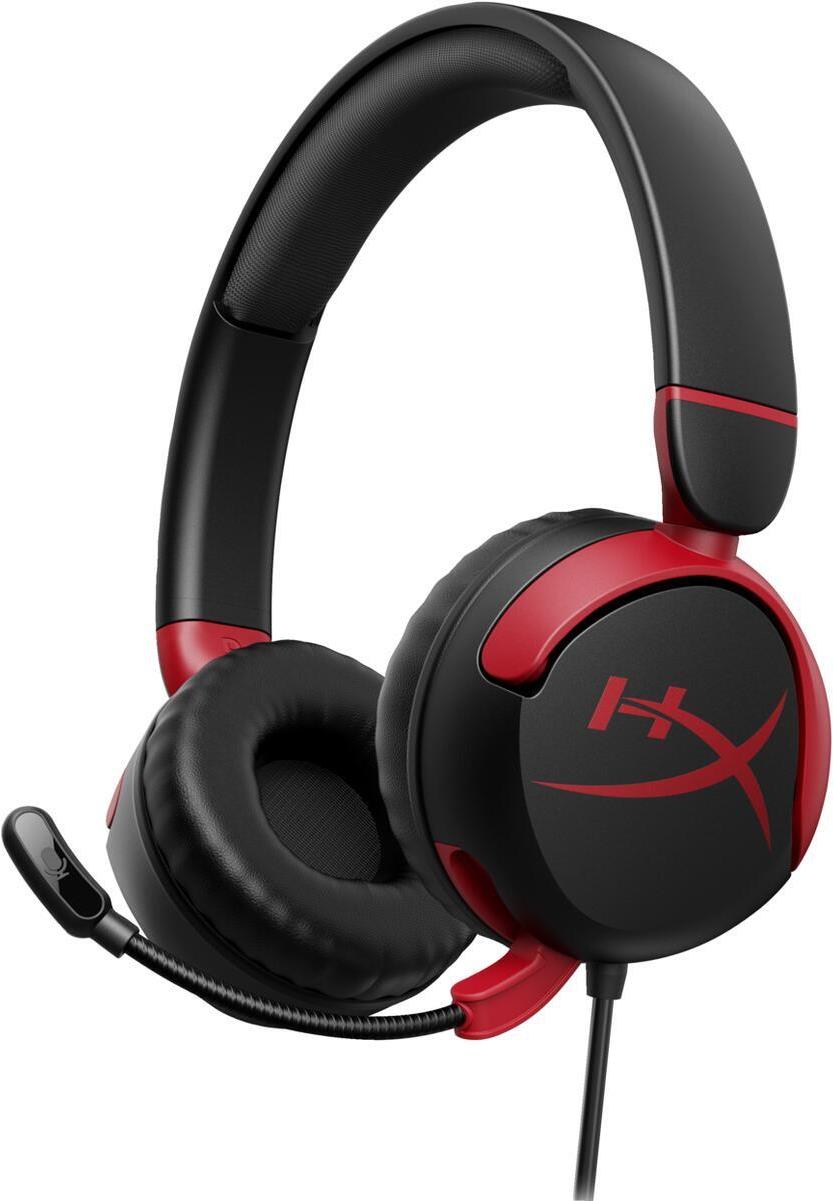 HyperX Cloud Mini  Gaming-Headset (Schwarz) - Kabelgebunden - 20 - 20000 Hz - Gaming - 130 g - Kopfhörer - Schwarz - Rot (7G8F4AA)