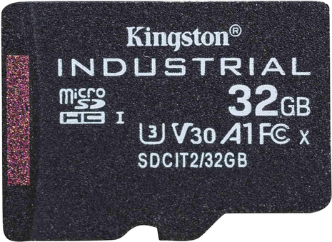 Kingston Industrial - Flash-Speicherkarte - 32 GB - A1 / Video Class V30 / UHS-I U3 / Class10 - microSDHC UHS-I