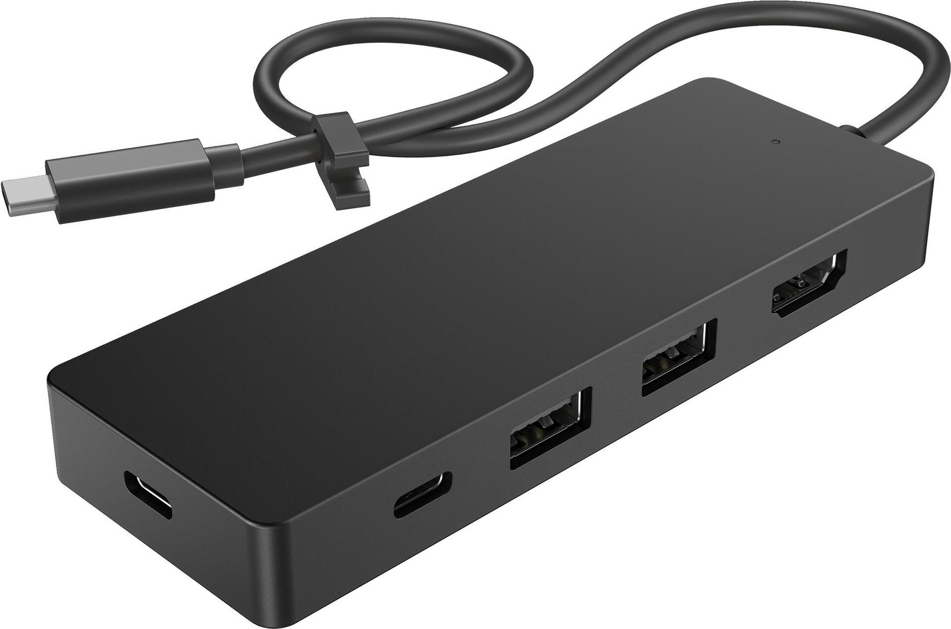 HP Travel Hub G3 - Port Replicator - USB-C - HDMI - Smart Buy - für EliteBook 640 G9 Notebook, 840 G10 Notebook, ProBook 460 G11, 460 G11 Notebook (86S97UT)