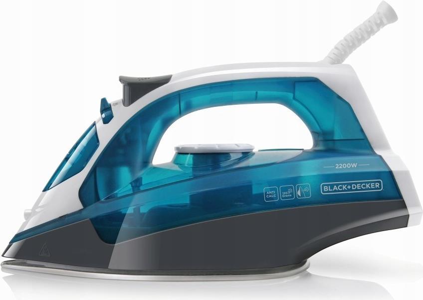 Black+Decker BXIR2200E, Dampfbügeleisen, Blau (BXIR2200E)