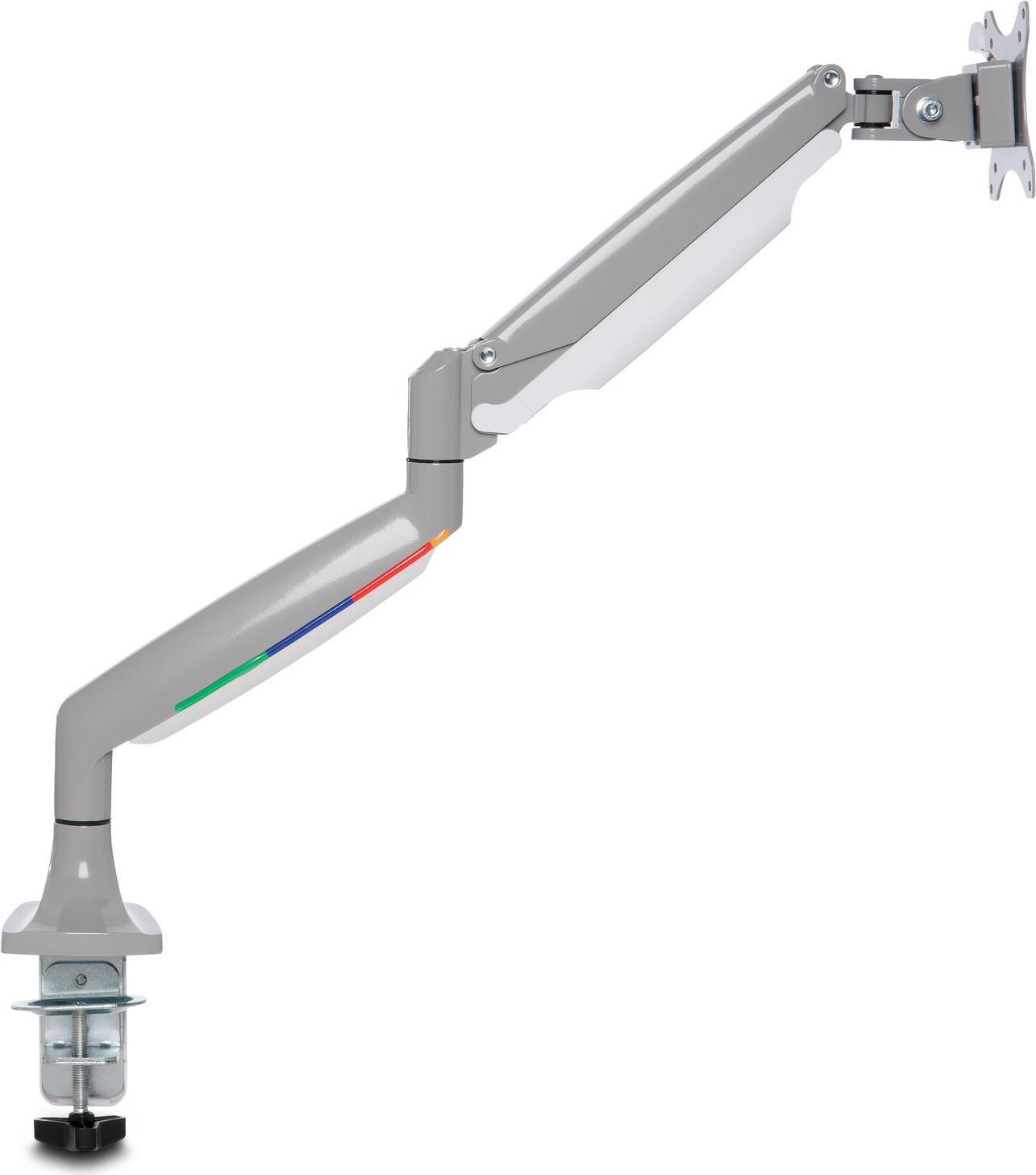 Kensington SmartFit One-Touch Single Monitor Arm - Befestigungskit - einstellbarer Arm - für Monitor - Aluminium, Kunststoff, Stahl - Bildschirmgröße: 33-81,3 cm (13-32) - Schreibtisch, C-Zwinge, Tülle, Tischmontage (K55470EU)