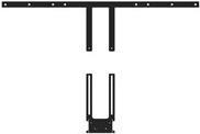 HAGOR Poly Display-Adapter - Befestigungskit (Montage-Adapter) für Videokonferenz-Kamera - Schwarz - Bildschirmgröße: 140-191 cm (55-75) - Montageschnittstelle: bis zu 800 mm - über Bildschirm, unter Bildschirm - für Poly Studio, Poly Studio X50