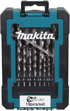 Makita D-78352 - Metallbohrer-Set HSS-GS Durchmesser 1.00 - 10.0mm- inkl (D-78352)
