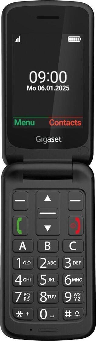 Siemens GL595 Black - Mobiltelefon - 7,1 cm (S30853-H1231-R101)