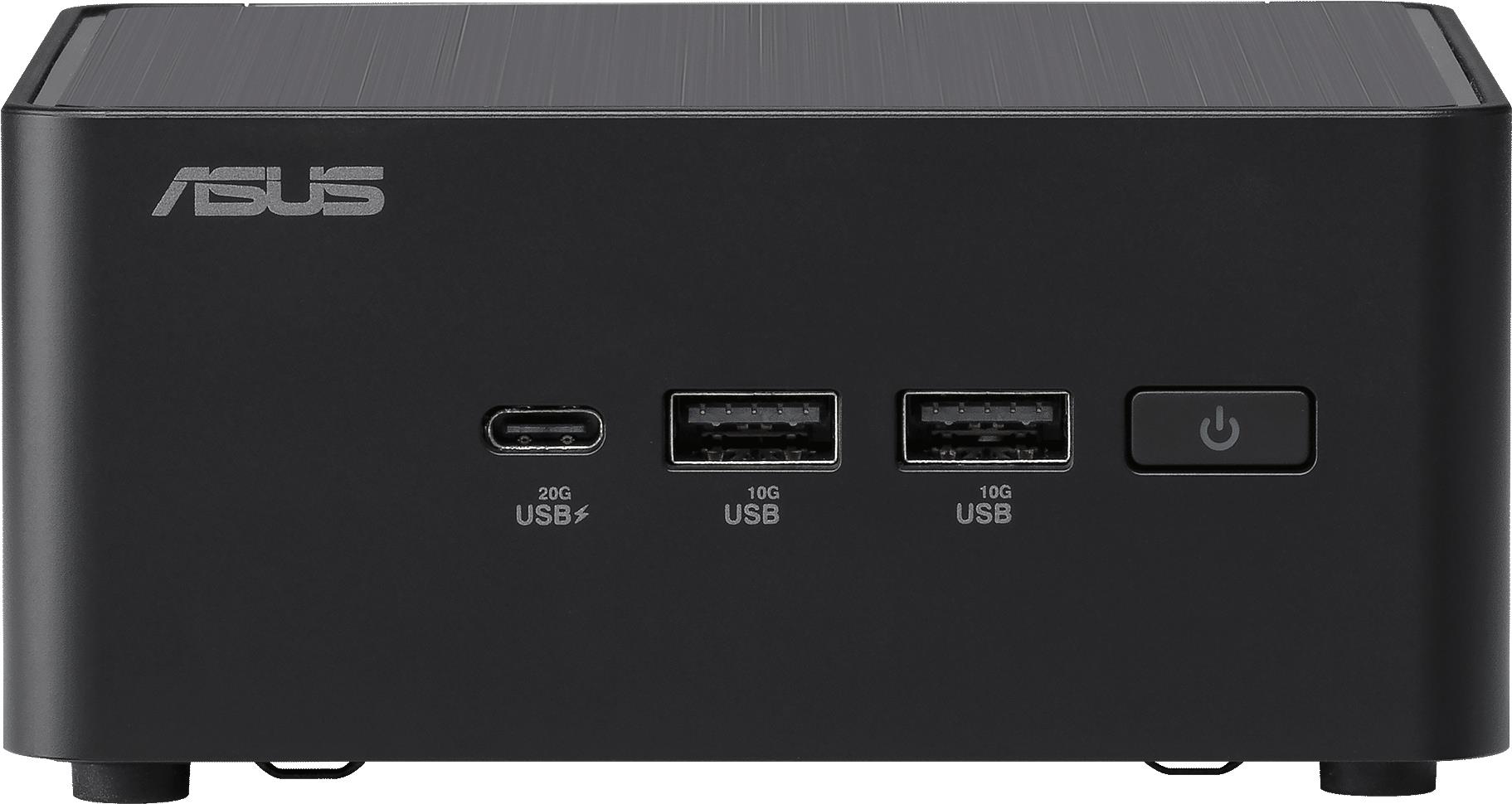 ASUS NUC 14 Pro RNUC14RVHI300002I - Barebone - Mini-PC - 1 x Core 3 100U / 1,2 GHz - RAM 0GB - Intel Arc Graphics - Wi-Fi 6E, 1GbE, 2,5GbE, Bluetooth 5,3 - WLAN: Bluetooth 5,3, 802,11a/b/g/n/ac/ax (Wi-Fi 6E) - Schwarz (90AR0072-M00040)