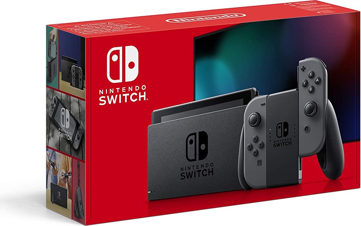 Nintendo Switch Tragbare Spielkonsole Grau 15,8 cm (6.2 ) Touchscreen 32 GB WLAN (10002199)