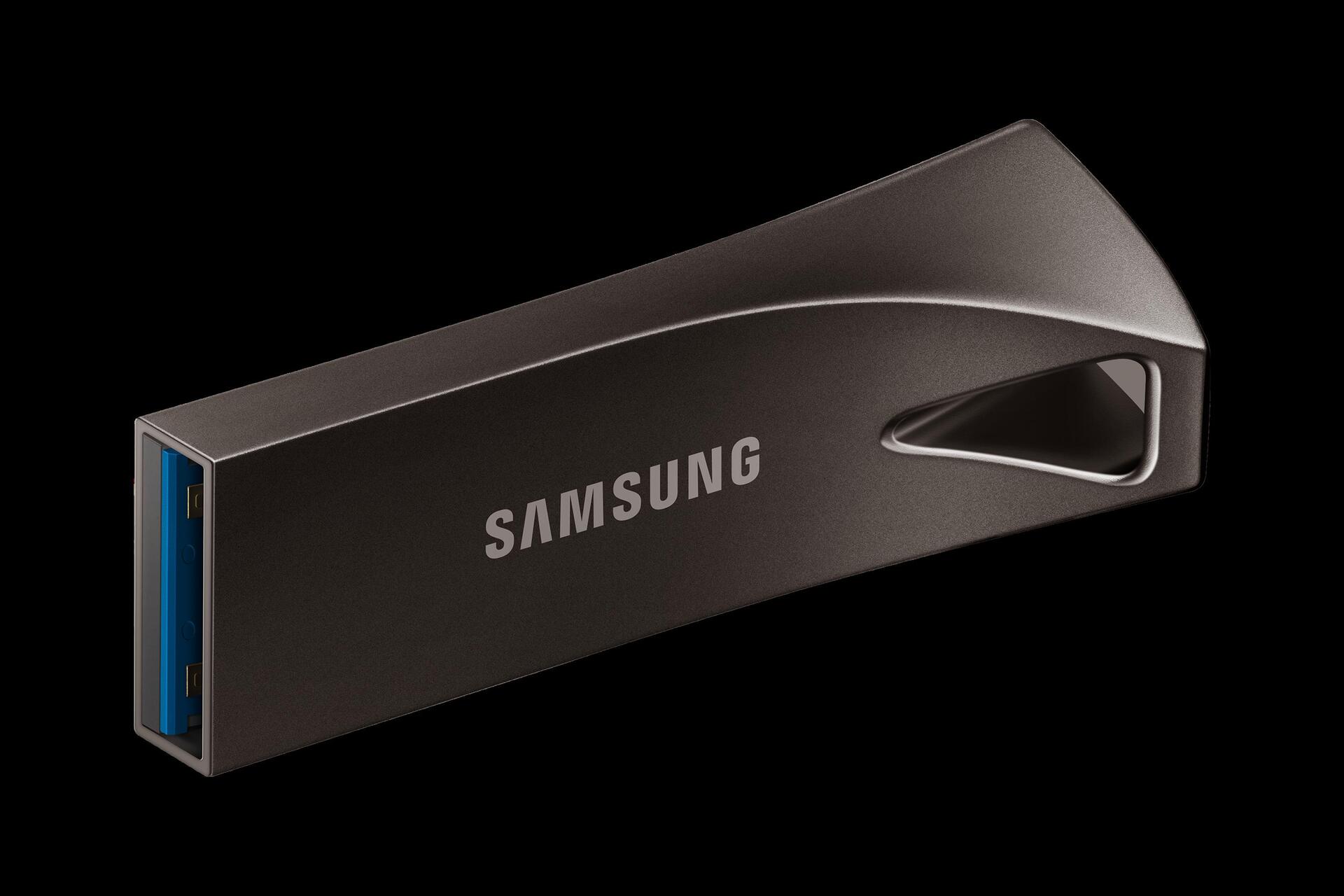 Samsung BAR Plus MUF-64BE4 - USB-Flash-Laufwerk - 64GB - USB 3,1 Gen 1 - Titan Gray (MUF-64BE4/APC)