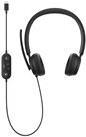 Microsoft Modern USB-C Headset for Business - Headset - On-Ear - kabelgebunden - USB-C - Schwarz - Zertifiziert für Microsoft Teams (I6S-00010)
