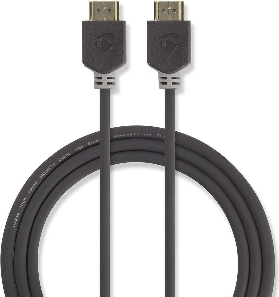 Nedis CVBW34000AT75 HDMI-Kabel 7,5 m HDMI Typ A (Standard) Anthrazit (CVBW34000AT75)