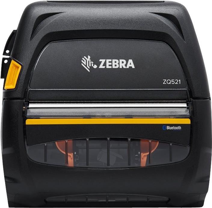 Zebra ZQ500 Series ZQ521 - Etikettendrucker - Thermodirekt - Rolle (11,3 cm) - 203 dpi - bis zu 127 mm/Sek. - USB 2.0, NFC, Bluetooth 4.1 - Abrisskante