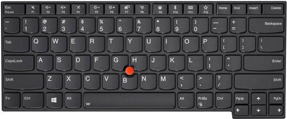 Lenovo 01YP389 - Tastatur - US Englisch - Tastatur mit Hintergrundbeleuchtung - Lenovo - ThinkPad T480s (01YP389)