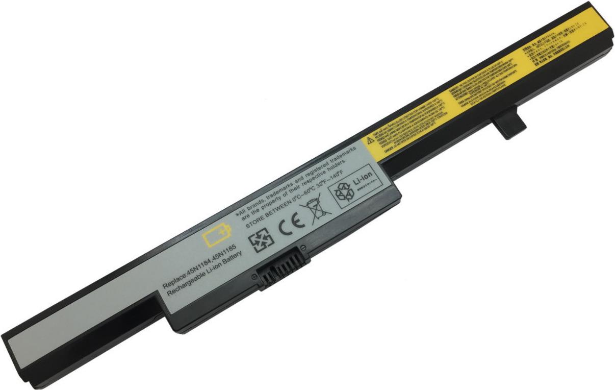 CoreParts - Laptop-Batterie (gleichwertig mit: Lenovo 45N1185, Lenovo L12L4E55, Lenovo L13L4A01, Lenovo L13M4A01, Lenovo 5N11844, Lenovo 4ICR18/65, Lenovo 4ICR19/66, Lenovo 121500191) - Lithium-Ionen - 4 Zellen - 2200 mAh - für Lenovo B40-30, B40-45, B40-