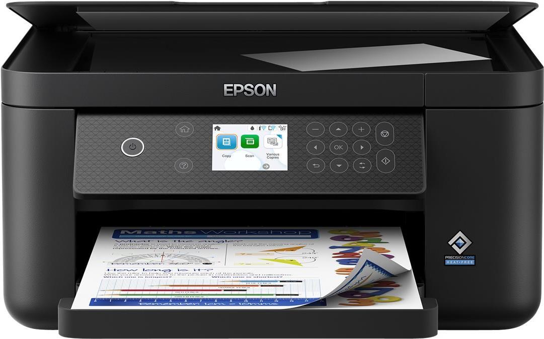 Epson Expression Home XP-5200 - Multifunktionsdrucker - Farbe - Tintenstrahl - A4/Legal (Medien) - bis zu 14 Seiten/Min. (Drucken) - 150 Blatt - USB, Wi-Fi(n) - Schwarz (C11CK61403)