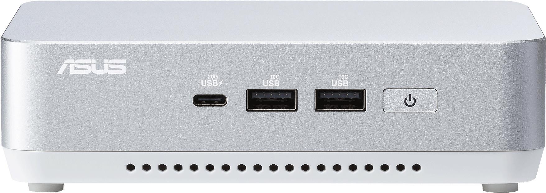ASUS NUC 14 Pro+ Kit RNUC14RVSU700002I - Barebone - Mini-PC - 1 x Core Ultra 7 155H / 1,4 GHz - RAM 0GB - Intel Arc Graphics - 1GbE, 2,5GbE, Wi-Fi 6E, Bluetooth 5,3 - WLAN: 802,11a/b/g/n/ac/ax (Wi-Fi 6E), Bluetooth 5,3 - weiß (90AR0051-M000A0)