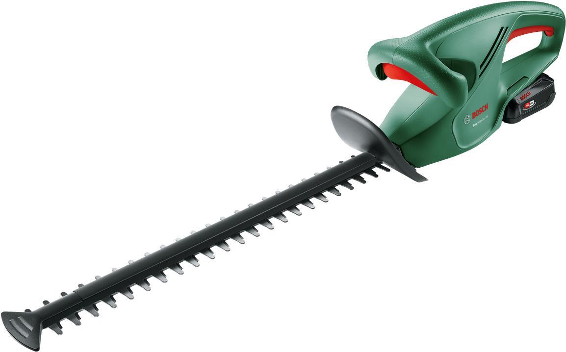 Bosch EasyHedgeCut 18-52-13 - Heckenschere - schnurlos 2 Ah Ladegerät enthalten - 2400 spm - 52cm - Zahnteilung: 15 mm - 2,8 kg - für Bosch AL 1830 CV, GGS Professional 18V-20 (0600849M01)