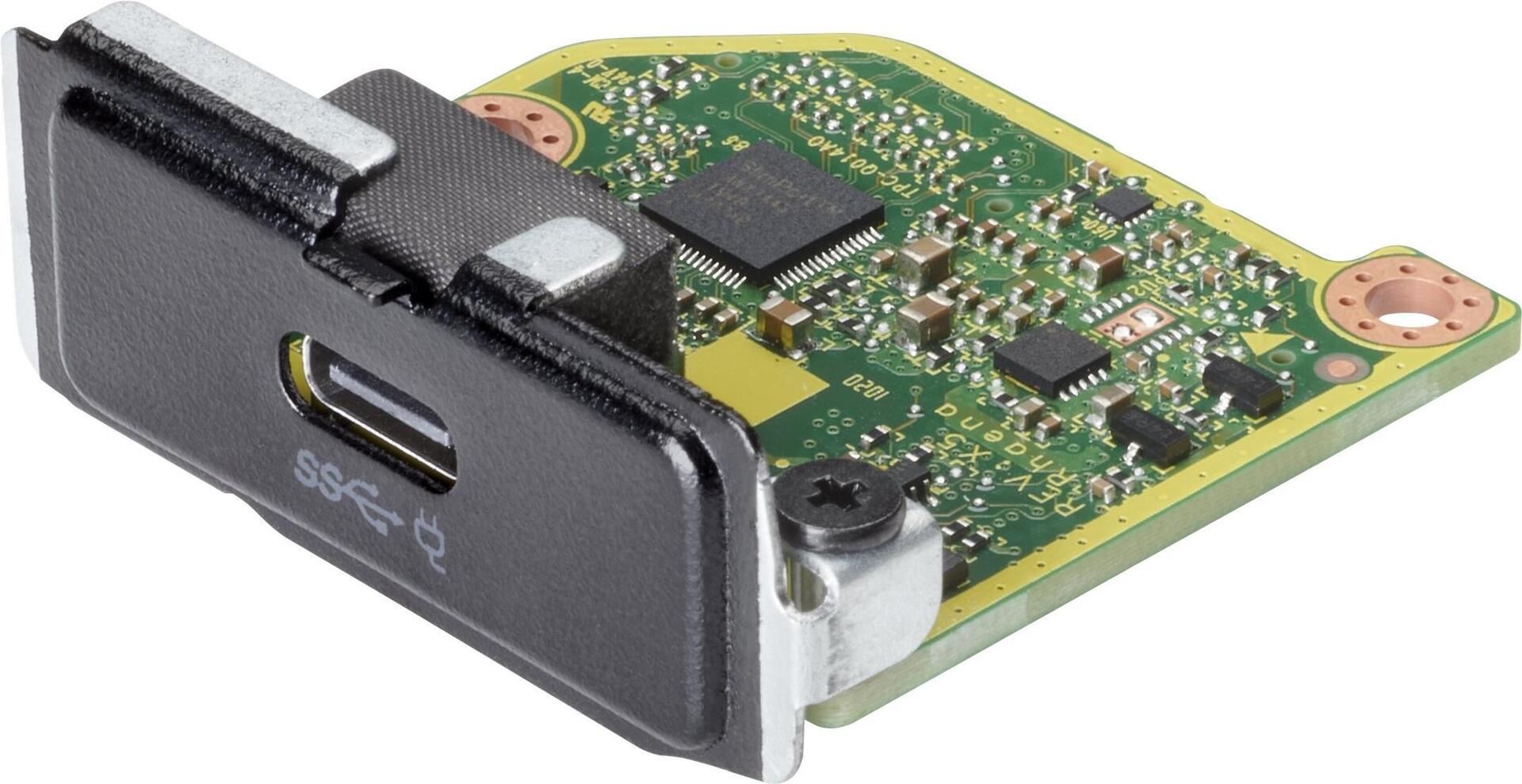 HP Flex IO V2 Card - USB-C 3.1 Gen2 Port-Schnittstellenkarte mit 100W PD - für EliteDesk 800 G6 (mini desktop, 35W or 65W), 805 G6 (mini desktop), ProDesk 400 G6 (mini desktop), 405 G6 (mini desktop), 600 G6 (mini desktop)