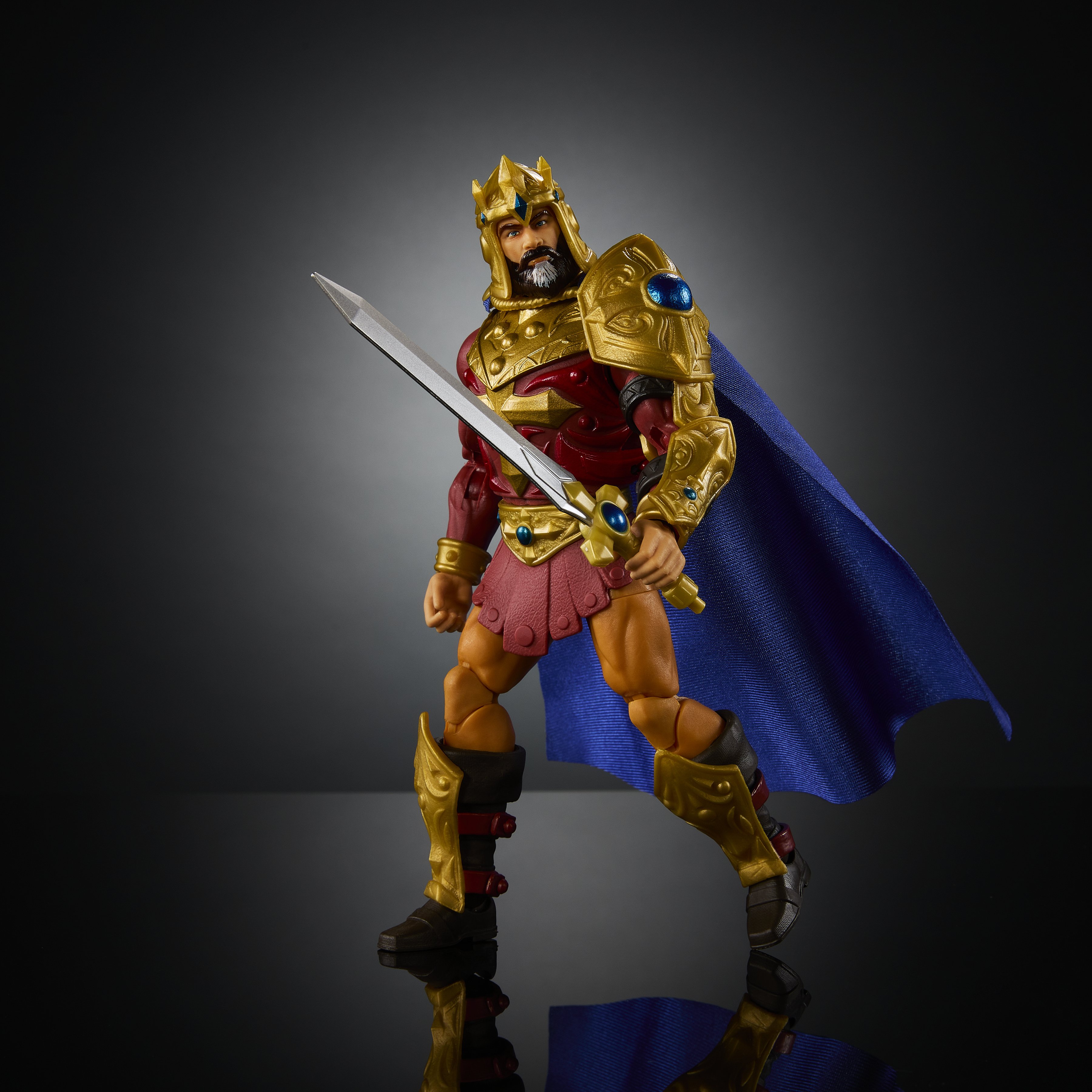 Masters of the Universe Masterverse New Eternia King Randor (JBP79)