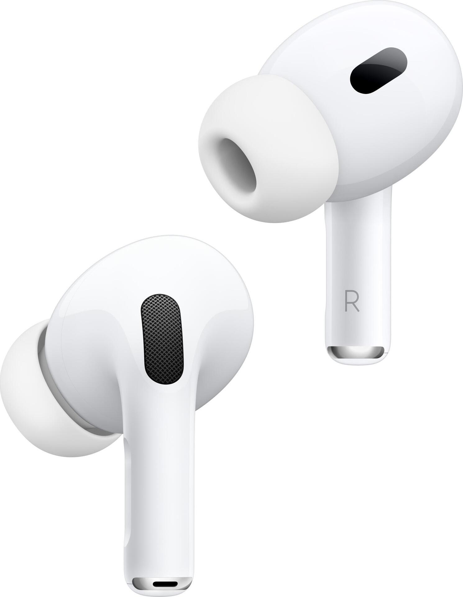 Apple AirPods Pro - 2. Generation - True Wireless-Kopfhörer mit Mikrofon - im Ohr - Bluetooth - aktive Rauschunterdrückung (MTJV3LL/A) - Sonderposten