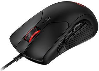 HyperX Pulsefire Raid Gaming - Maus - ergonomisch - 11 Tasten - kabelgebunden - USB 2,0 - Schwarz - für Victus by HP Laptop 15, 16, Laptop 14, 15, 17, Pavilion x360 Laptop, Pro 290 G9 (4P5Q3AA) (B-Ware)