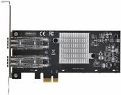 StarTech.com 2-Port GbE SFP Network Card, PCIe 2,0 x1, Intel I350-AM2 2x 1GbE Controller, 1000BASE Copper/Fiber Optic, Dual-Port Gigabit Ethernet NIC, Desktop/Server Backplanes - Windows and Linux Compatible (P021GI-NETWORK-CARD) - Netzwerkadapter - PCIe