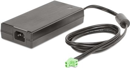 StarTech.com 160W Universal DC Power Adapter (24V/6,6A), 2-Wire Cord and 2/3-Pin Terminal Blocks, 100-240V AC/DC External Power Supply for Industrial USB Hubs, NA/UK/EU/ANZ Cords - 4ft/1,2m DC Power Cord (160W-POWER-ADAPTER) - Netzteil - Wechselstrom 100-