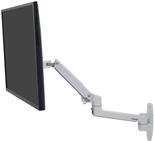 ERGOTRON LX Monitor Arm in Weiß - Monitor Wandhalterung mit patentierter CF-Technologie für Bildschirme bis 86,40cm (34)  und 3,2-11,3 kg, VESA Standard (45-243-216)