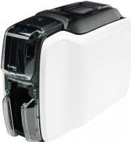 Zebra ZC100 - Plastikkartendrucker - Farbe - Thermosublimation/thermische Übertragung - CR-80 Card (85.6 x 54 mm) - 300 dpi - bis zu 700 Karten/Stunde (einfarbig)/ bis zu 150 Karten/Stunde (Farbe) - Kapazität: 100 Karten - USB 2.0 (ZC11-0000Q00EM00)