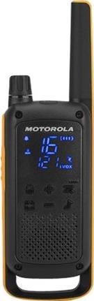Motorola Talkabout T82 Extreme - Twin Pack - tragbar - Zwei-Wege Funkgerät - PMR - 446 MHz - 16 Kanäle - Schwarz, Gelb (Packung mit 2) (188069)