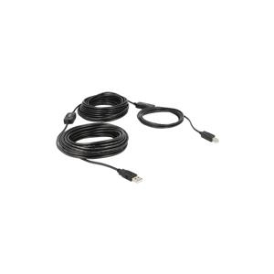 DeLOCK - USB-Kabel - USB Typ A, 4-polig (M) - USB Typ B, 4-polig (M) - 20,0m (USB/USB2.0) - aktives Kabel (Signalregenerierung) (83557)