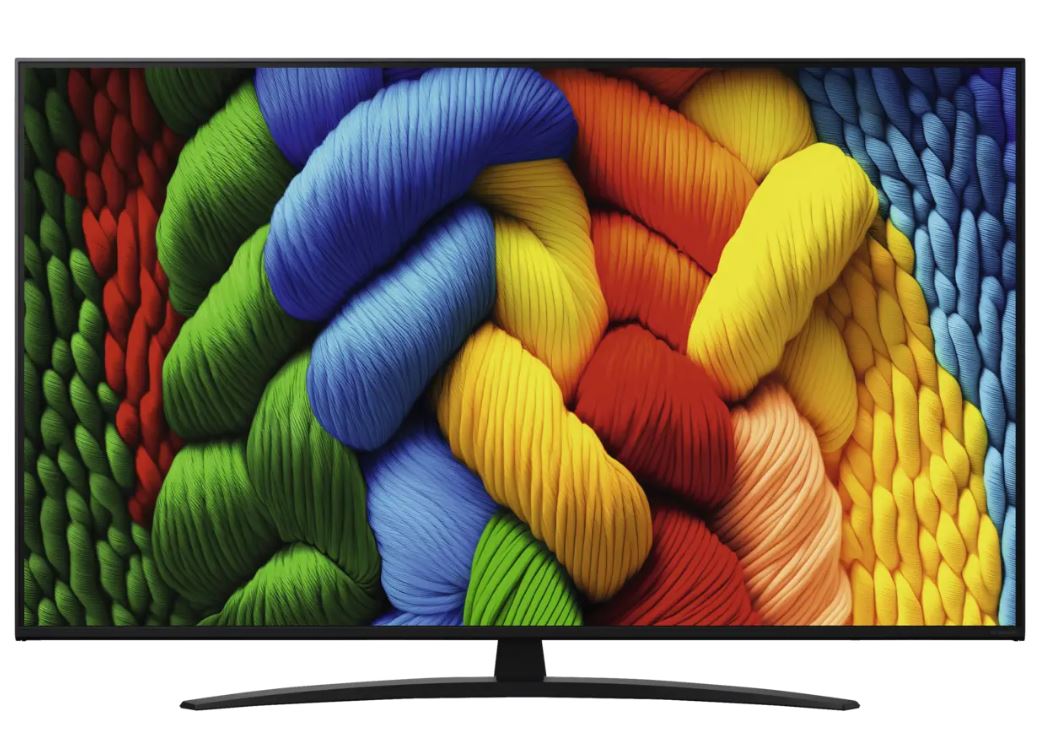 LG 65NANO81A6A - 164 cm LED-Fernseher, 65 Zoll, Auflösung: 3.840x2.160 Pixel, 4K Ultra HD, 4K AI Upscaling, Direct LED-Backlight, High Dynamic Range (HDR 10), Hybrid Log Gamma (HLG), alpha7 Gen8 AI 4K Prozessor, DVB-T2, DVB-T2 HD, DVB-S2, DVB-C, 2.0 Sound