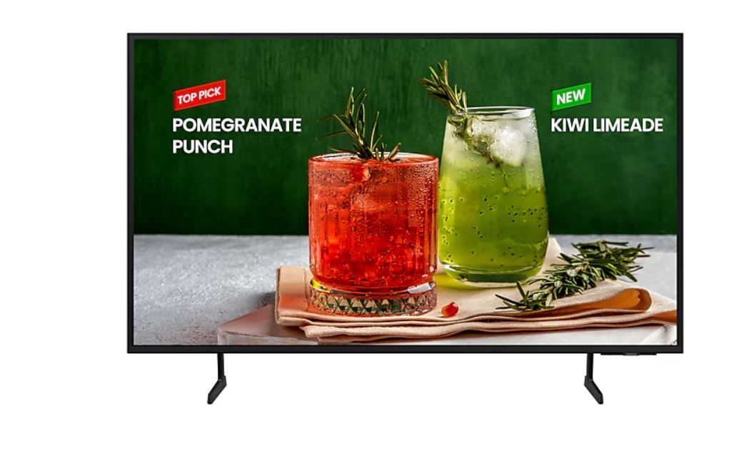 Samsung BE43D-H - 107.9 cm (43) Diagonalklasse BED-H Series LCD-TV mit LED-Hintergrundbeleuchtung - Crystal UHD - Digital Signage - Smart TV - Tizen OS - 4K UHD (2160p) [Energieklasse G] (LH43BEDHLGUXEN)